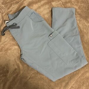 FIGS - Dusty Blue Yola Skinny Pant Size XXS PETITE